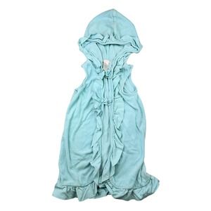 Janie & Jack Minty Blue Terry Cover-up